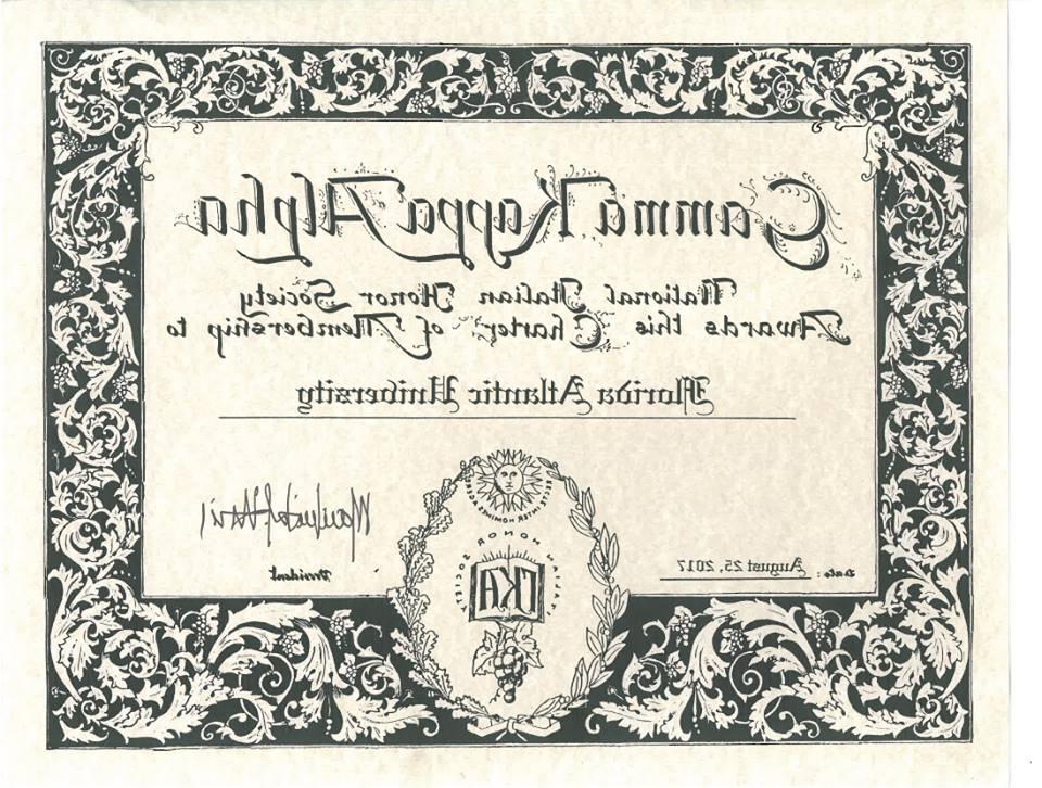 GKA Certificate